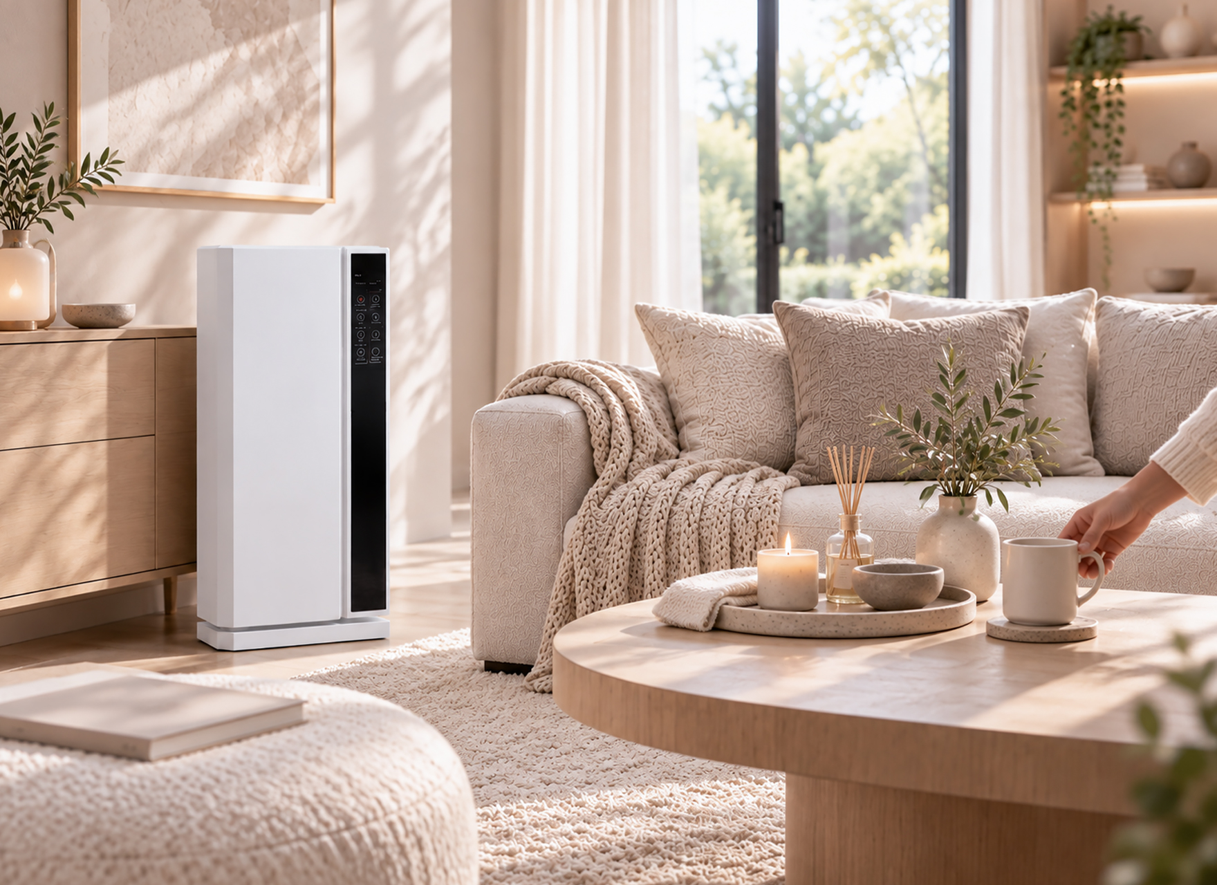 Home Wellness mit angenehmem Raumklima und entspannter Wohnatmosphäre