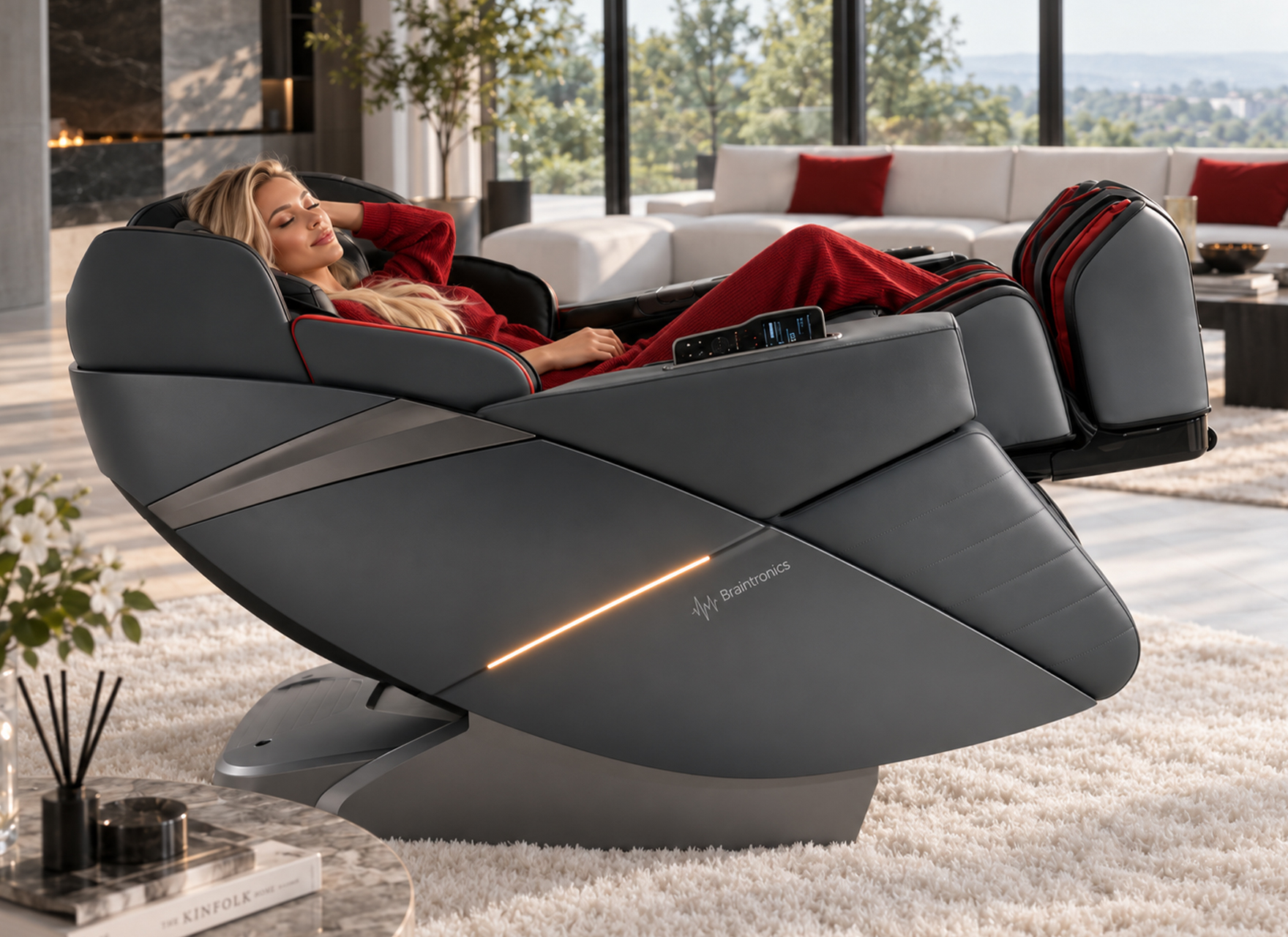Casada Massagesessel in Zero Gravity Position mit intelligenter Körperanpassung