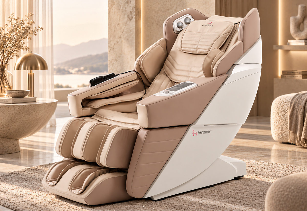 Casada AlphaSonic III 3D Massagesessel mit SL-Track Massage