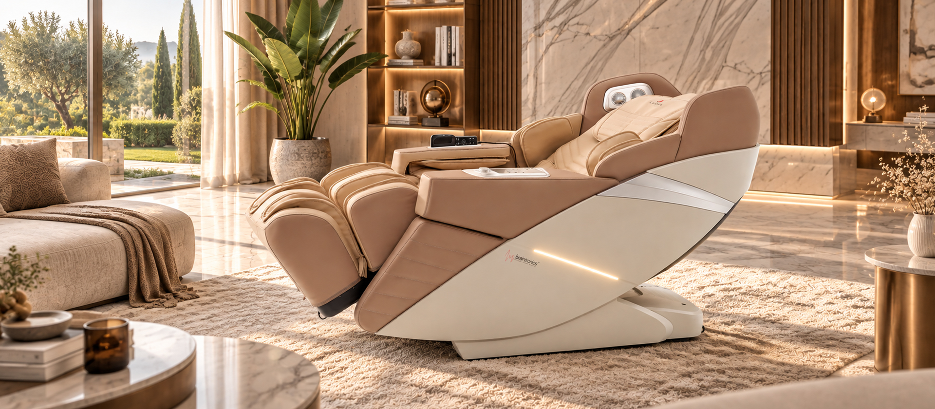 Casada AlphaSonic III Massagesessel für intensive Ganzkörperentspannung