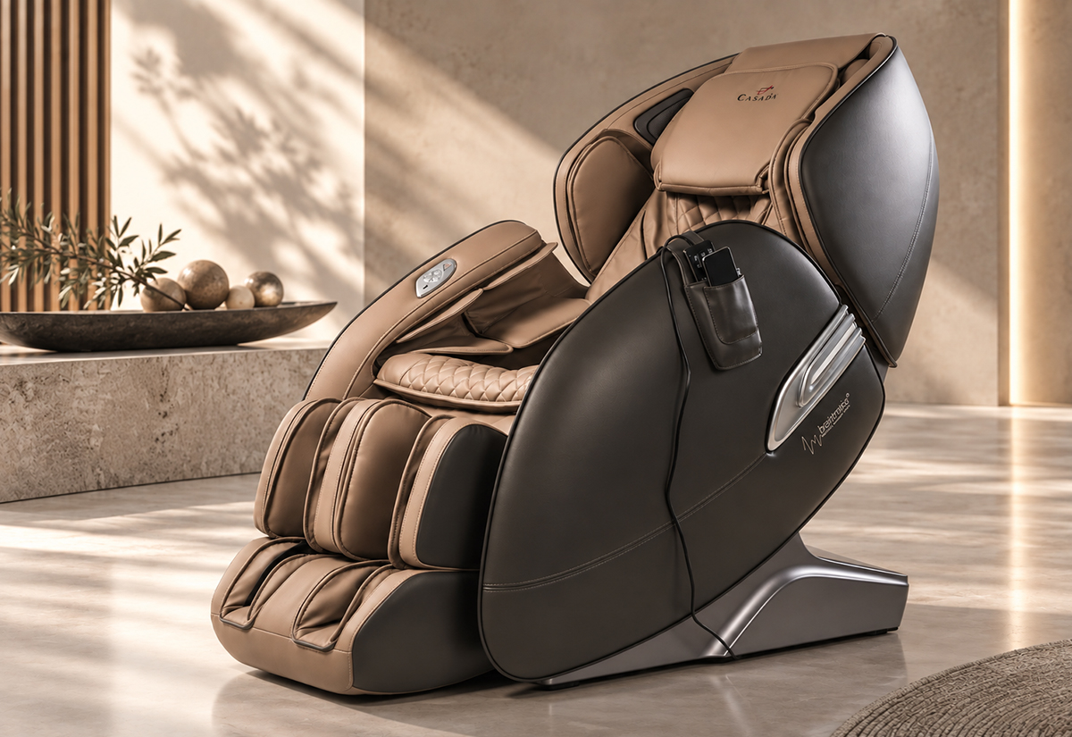 Casada AlphaSonic II Massagesessel mit SL-Track und Zero Gravity