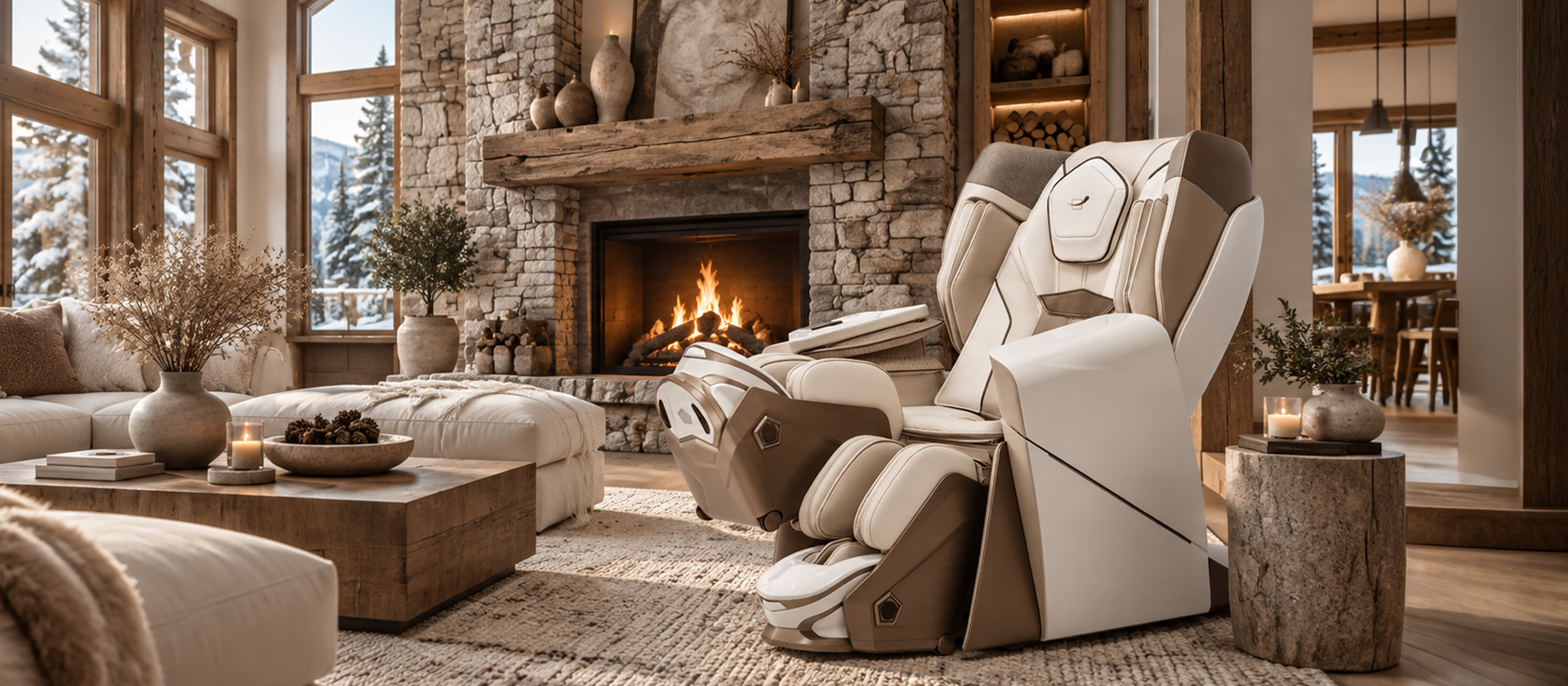 Casada Dreamliner Luxus Massagesessel mit 360 Grad Stretching und Robotik Technologie