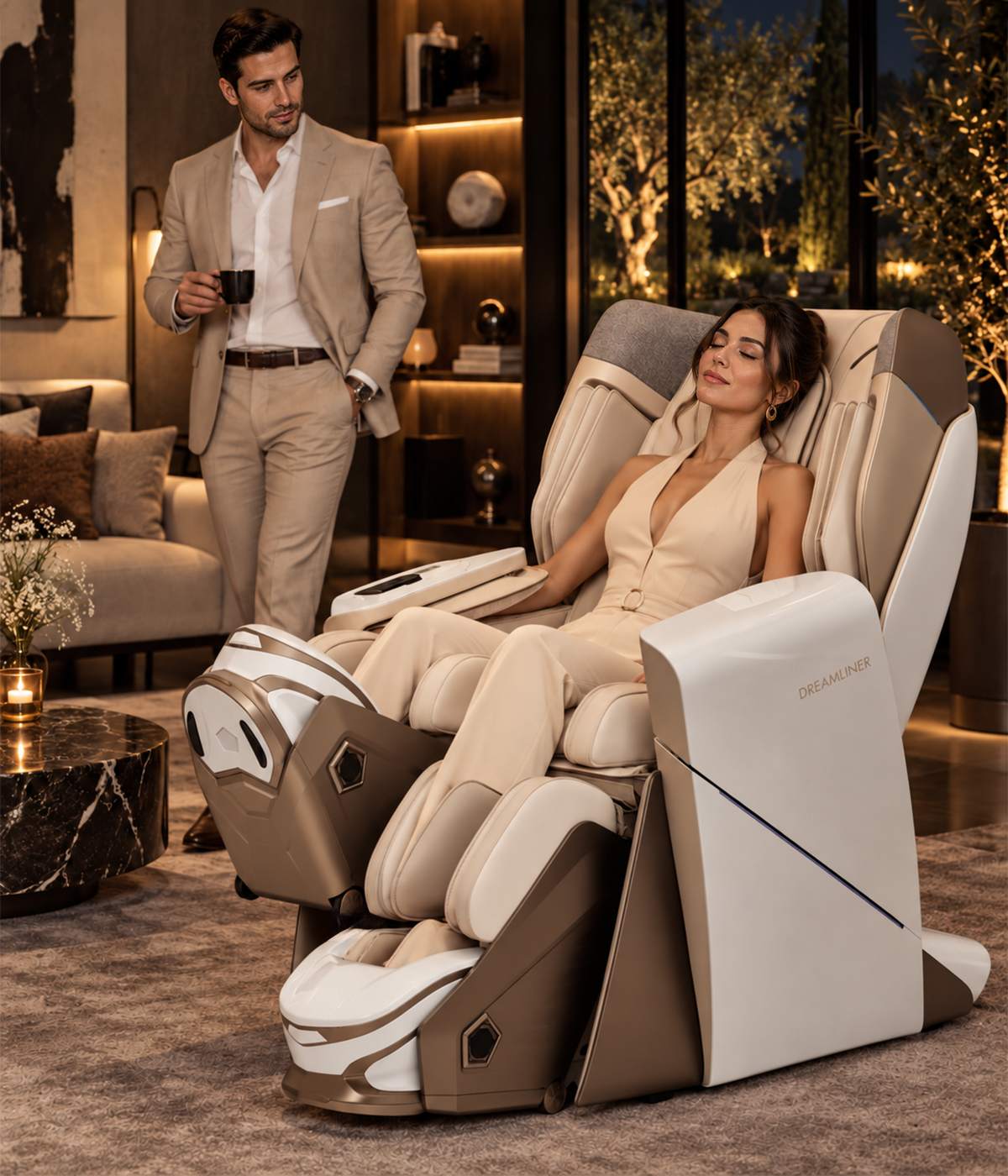 Casada Dreamliner Hightech Premium Massagesessel mit ausgezeichnetem Design