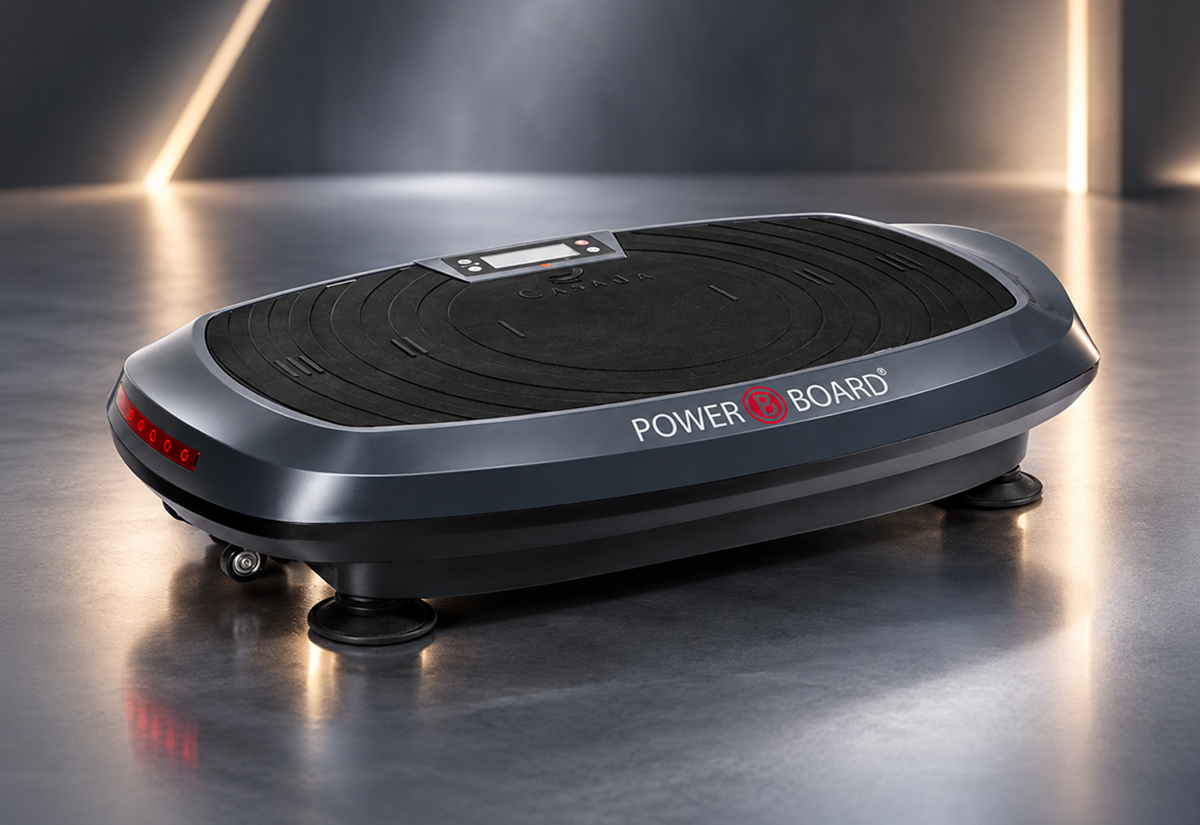Casada PowerBoard 3.0 Vibrationsplatte für Ganzkörpertraining zu Hause