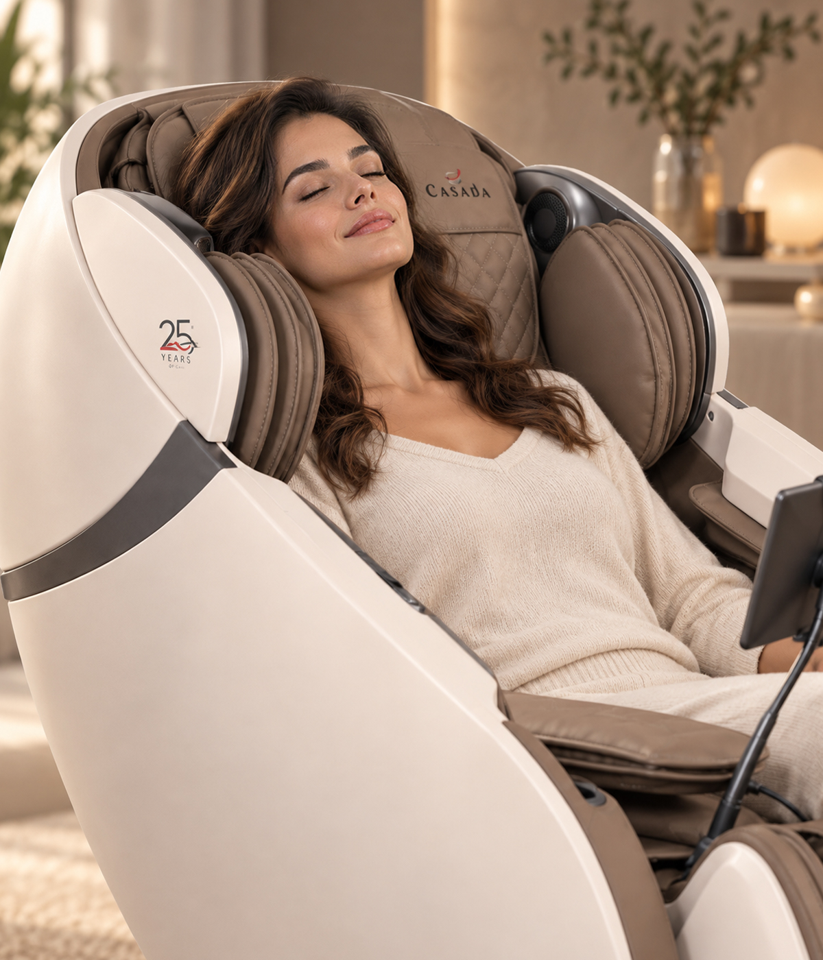 Casada Skyliner 25years Massagesessel mit Körperscan und Zero Gravity