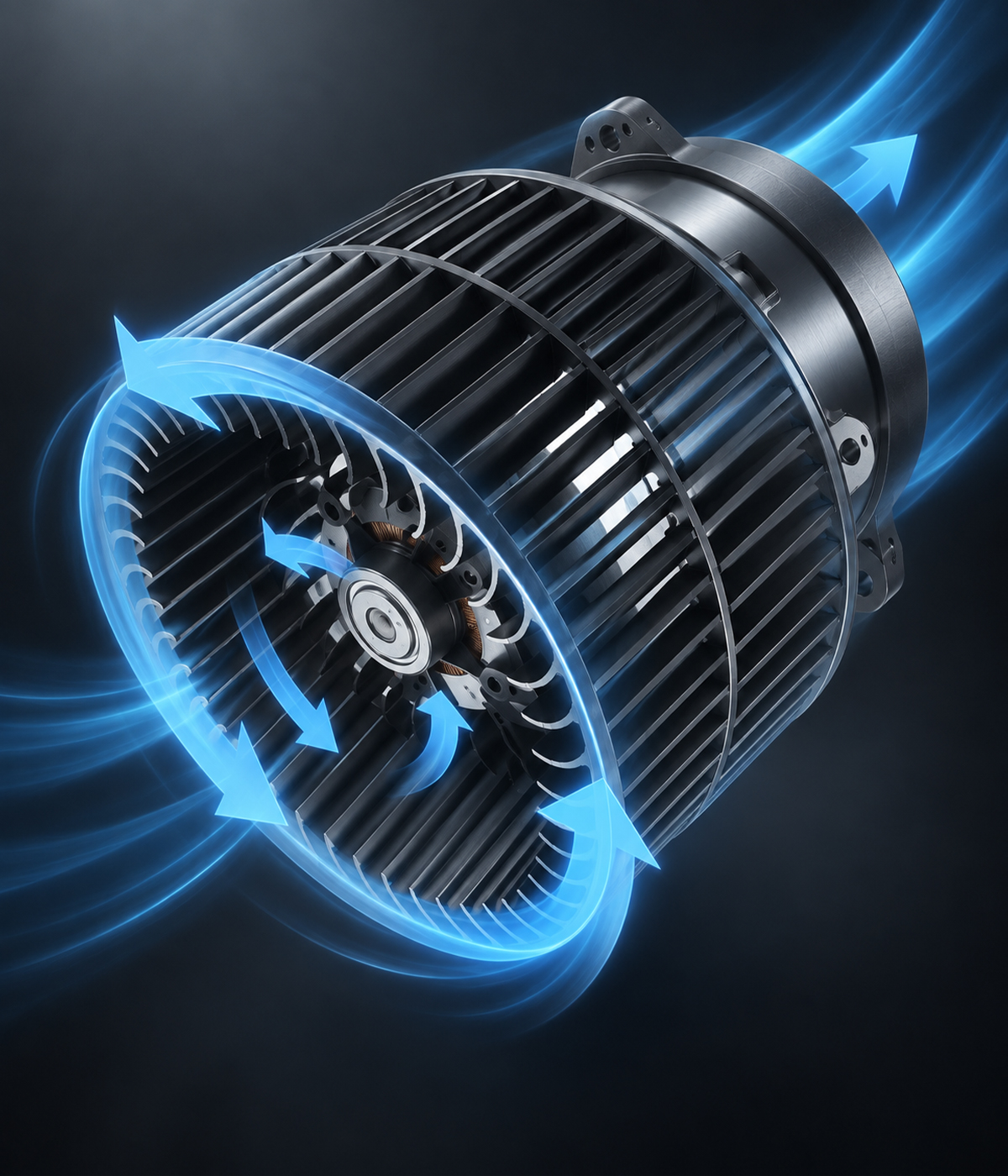 Casada Aerotronic 360 geräuscharmer bürstenloser Motor und Luftstrom