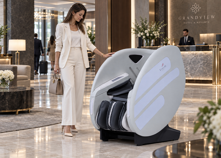 Casada Atlas - Massagesessel für gewerbliche Kunden detail 01