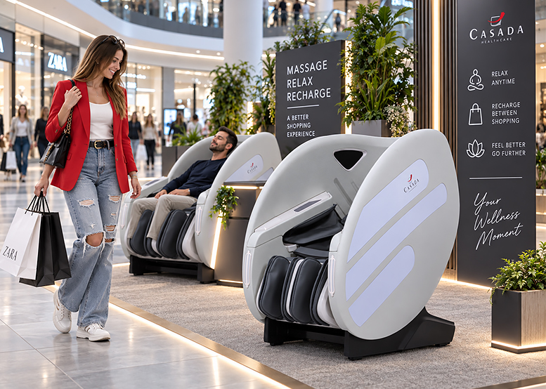 Casada Atlas - Massagesessel für gewerbliche Kunden detail 04