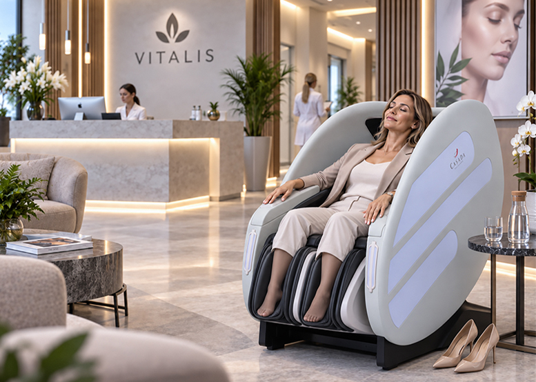 Casada Atlas - Massagesessel für gewerbliche Kunden detail 07
