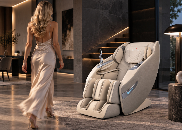 Casada Betasonic III Massagesessel Detailansicht 4