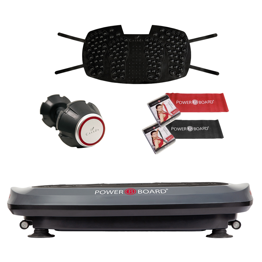 PowerBoard 3.0 Vibrationsplatte Set_Casada
